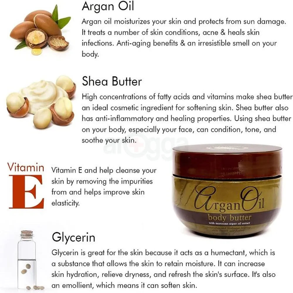 Xpel Argan Oil Body Butter Lotion  