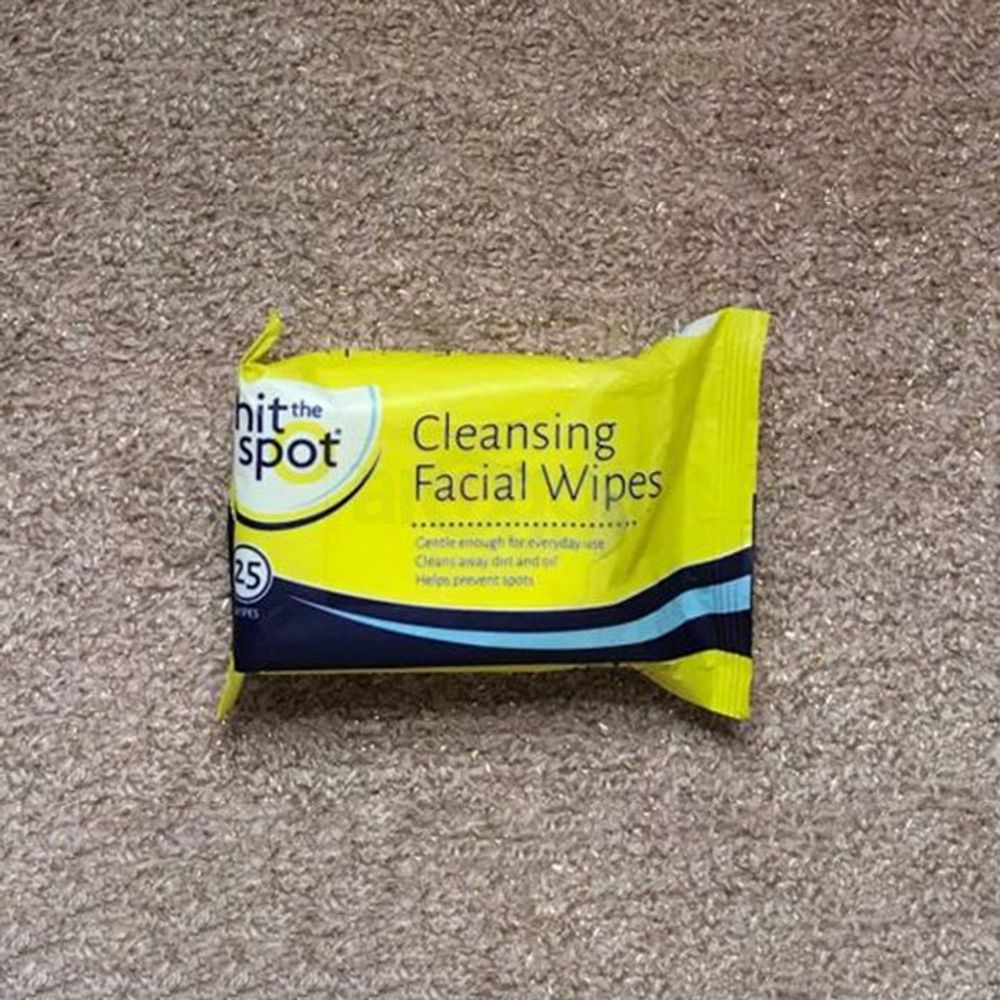 Hit The Spot Cleansing Facial Wipes  