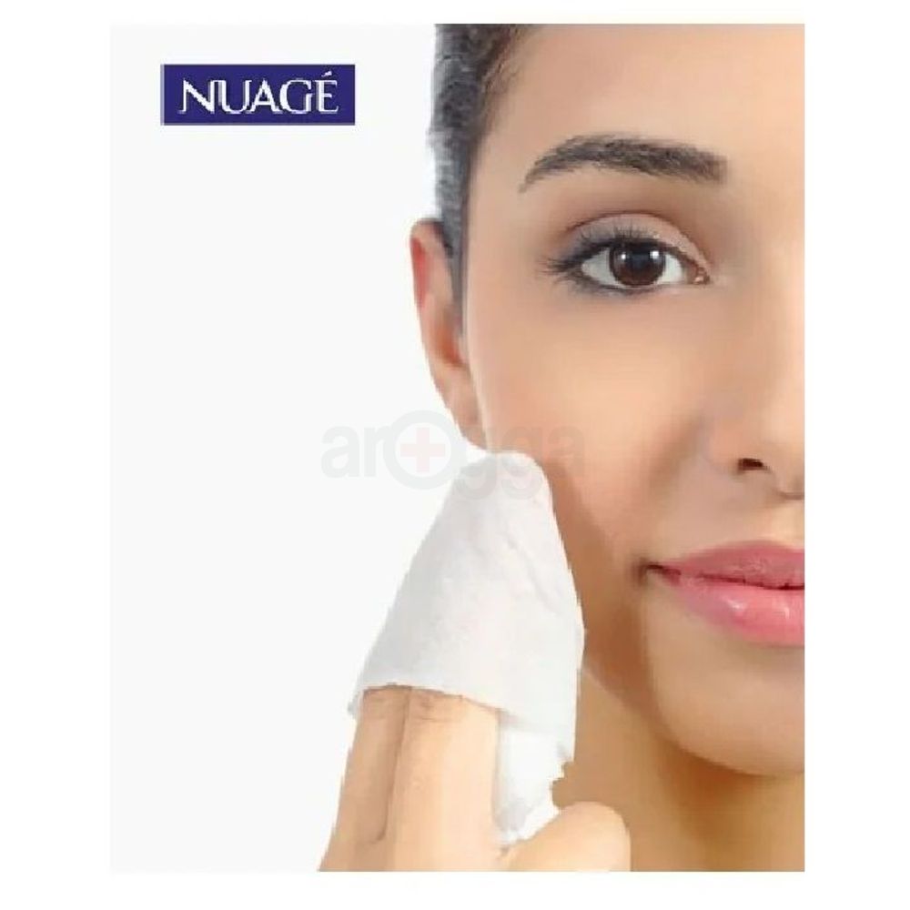 Nuage 3 in 1 Cleansing Facial Wipes for All Skin Types  