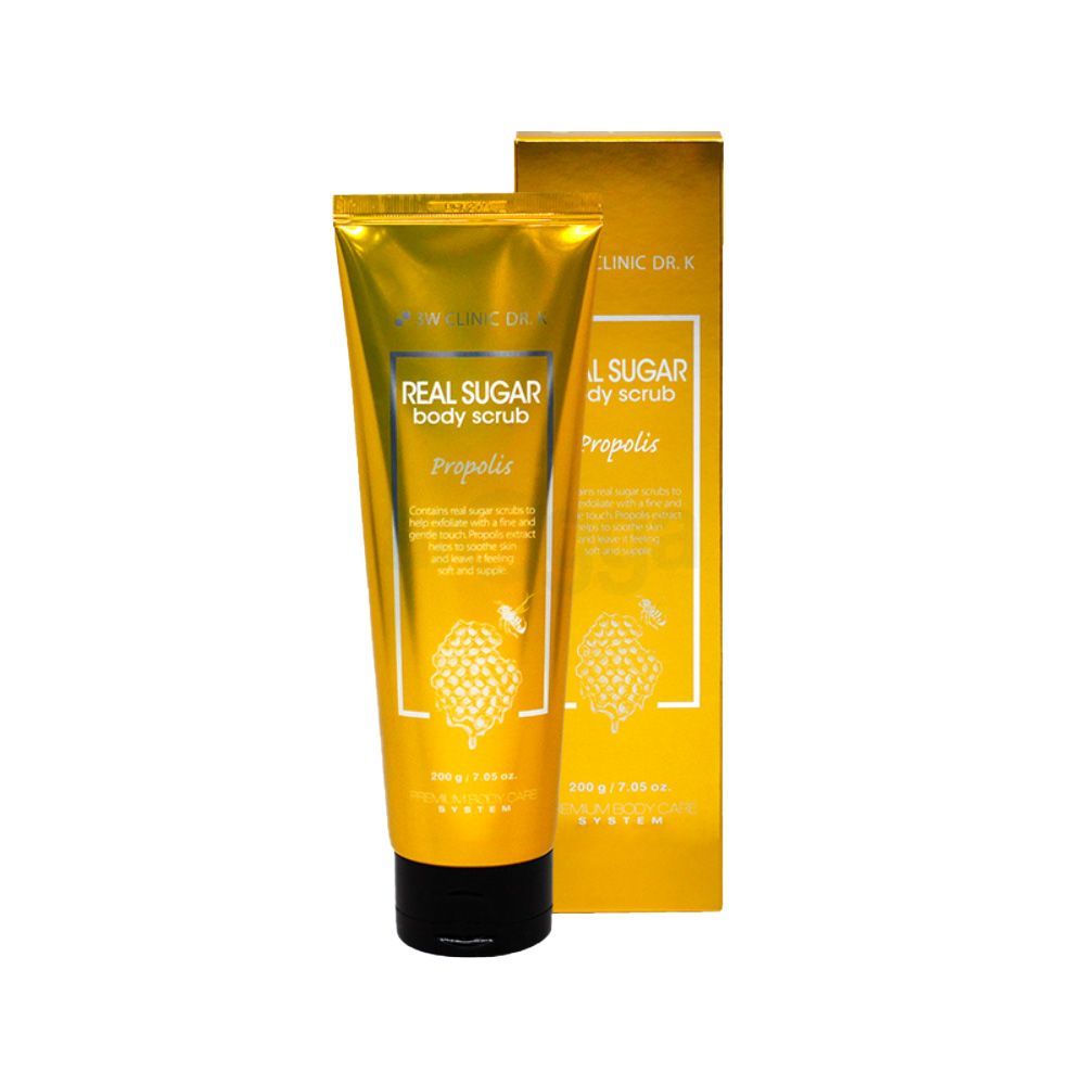 3W Clinic Dr. K Real Sugar Propolis Body Scrub  