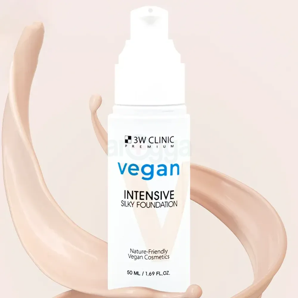 3W Clinic Premium Vegan Intensive Silky Foundation SPF50+ PA+++  