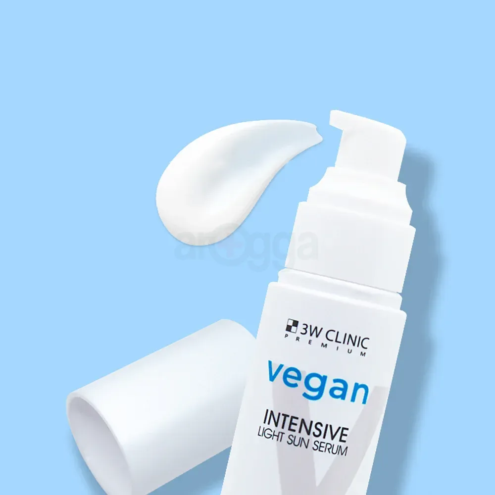 3W Clinic Premium Vegan Intensive Light Sun Serum SPF50+ PA+++  