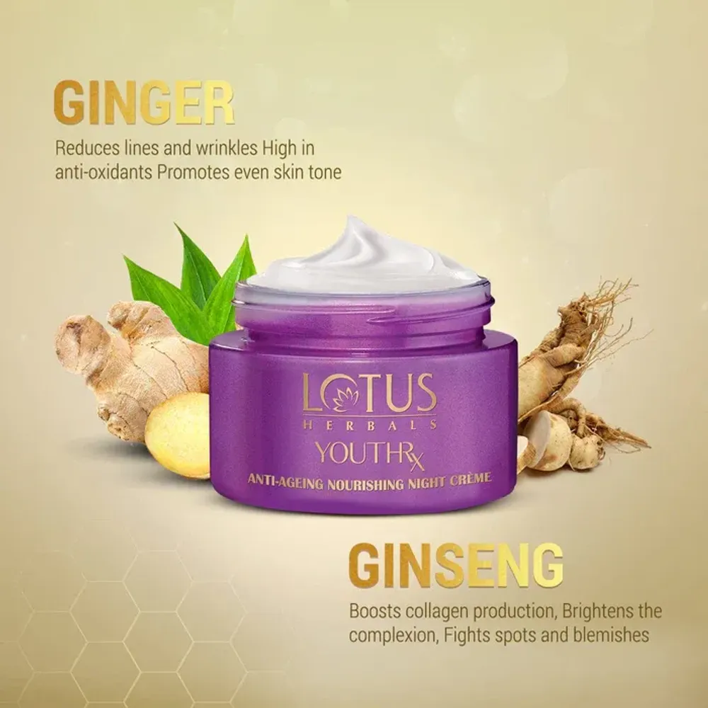 Lotus Herbals YouthRx Anti Ageing Nourishing Night Cream  