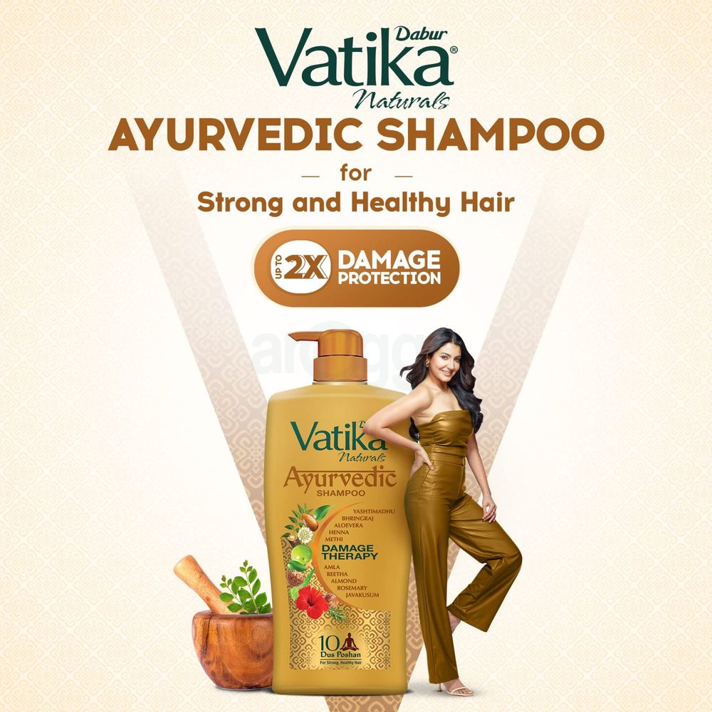 Vatika Naturals Ayurvedic Shampoo  