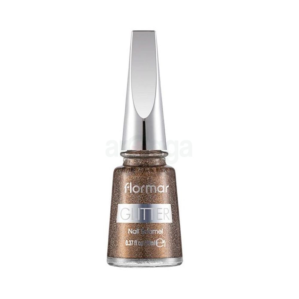 Flormar Glitter Nail Enamel GL40 Golden Orchid  