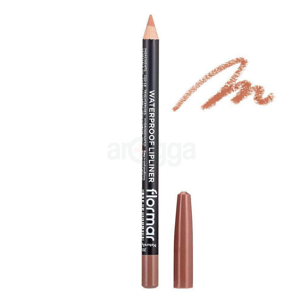 Flormar Waterproof Lipliner 201 Naturally Nude  