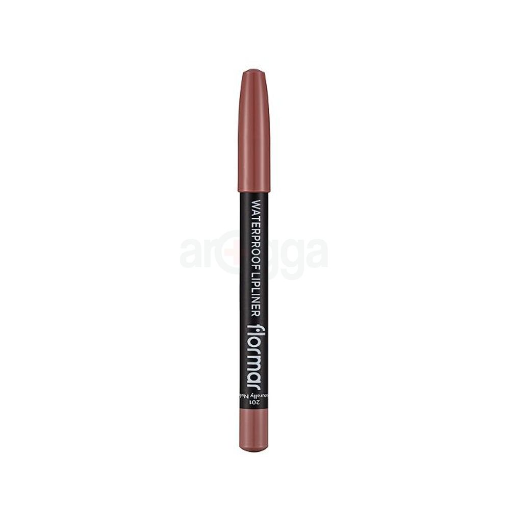 Flormar Waterproof Lipliner 201 Naturally Nude  