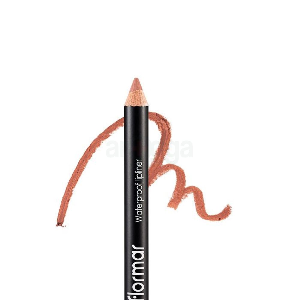 Flormar Waterproof Lipliner 201 Naturally Nude  