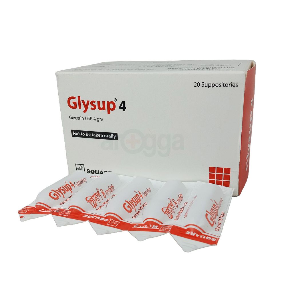 Glysup 4 Suppository 4gm suppository