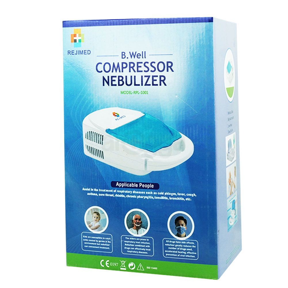 Nebulizer Compressor Rejimed B.Well  
