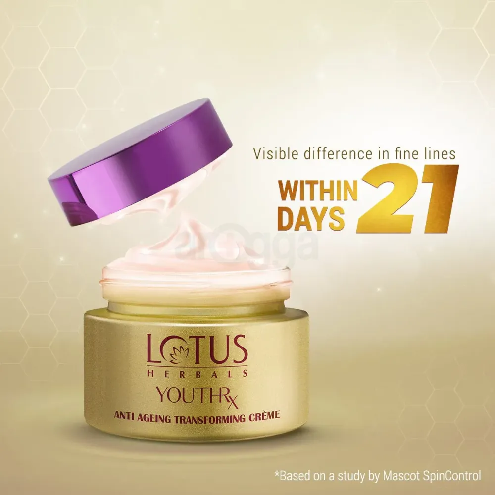 Lotus Herbals YouthRx Anti Ageing Transforming Cream SPF 25 PA+++  