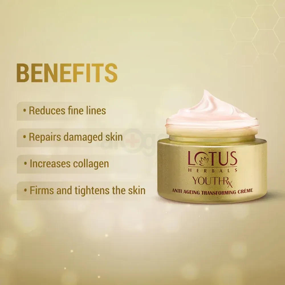Lotus Herbals YouthRx Anti Ageing Transforming Cream SPF 25 PA+++  