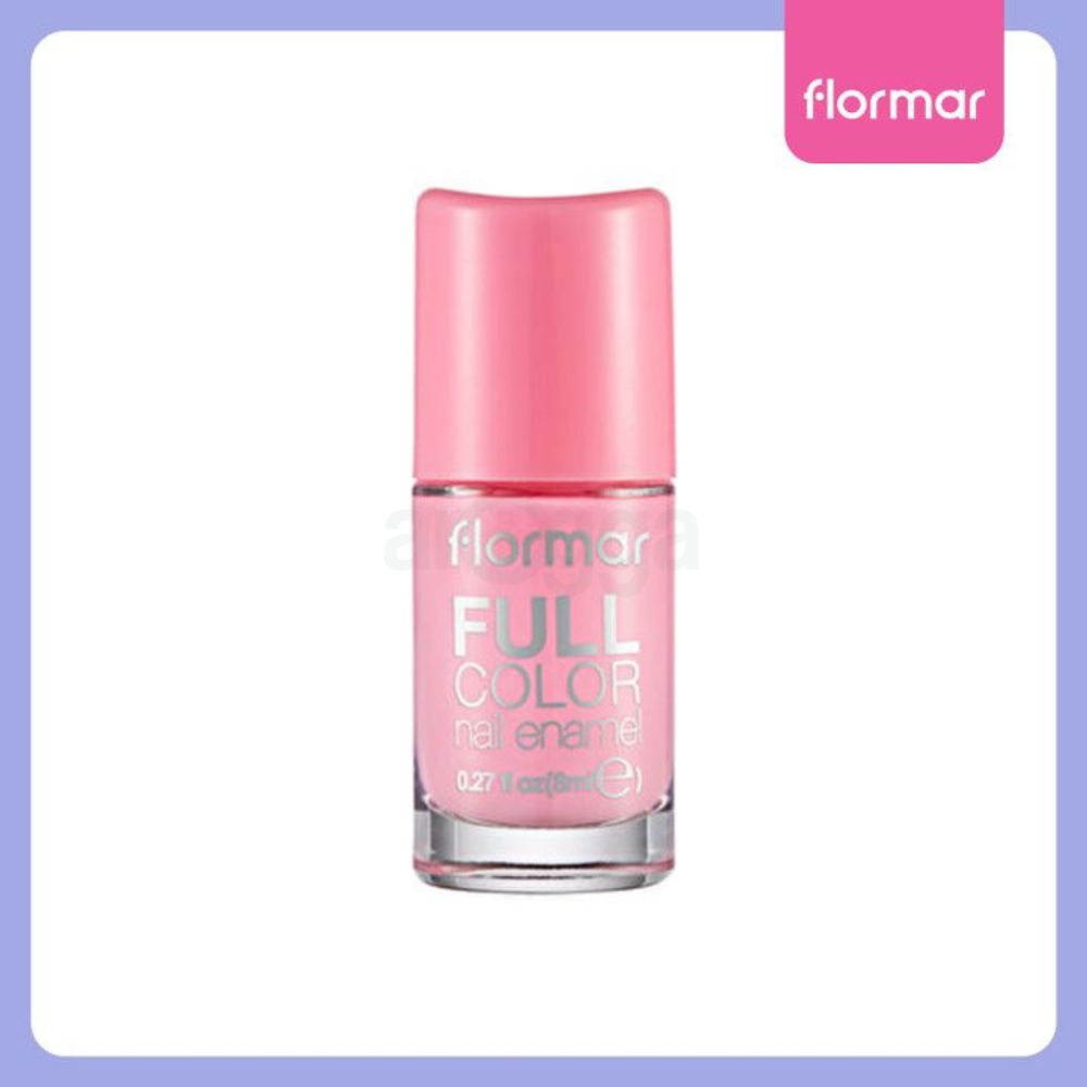 Flormar Full Color Nail Enamel FC03 Bubble Gum  