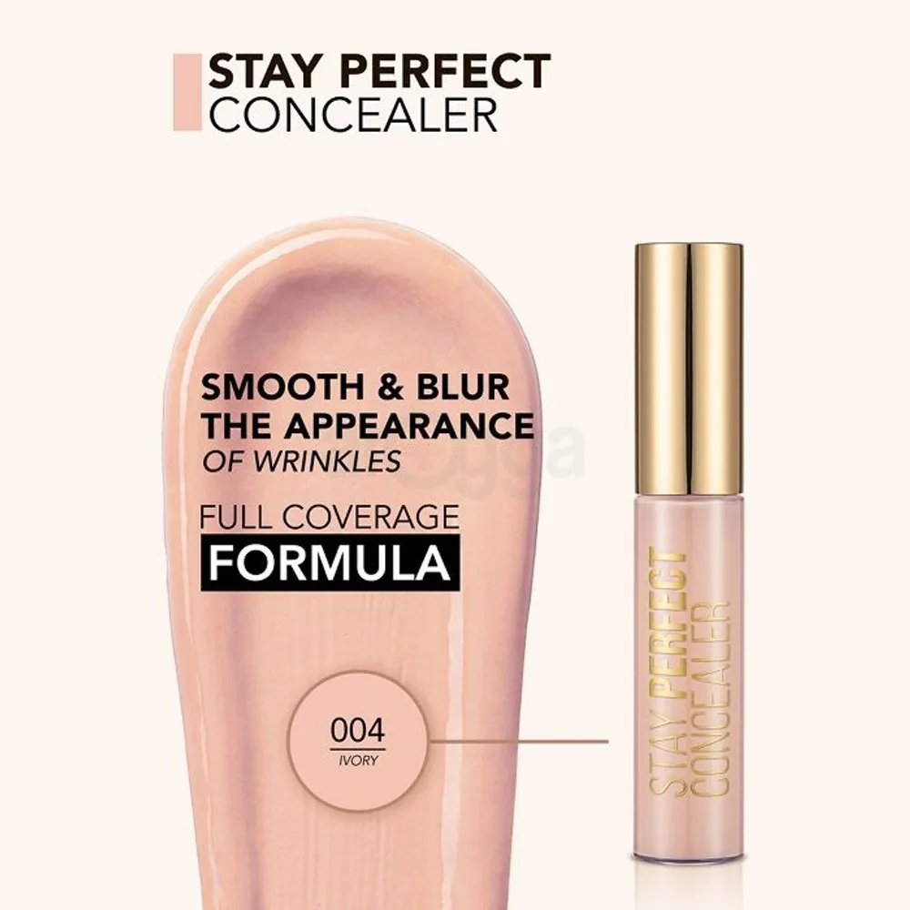 Flormar Stay Perfect Concealer 004 Ivory  