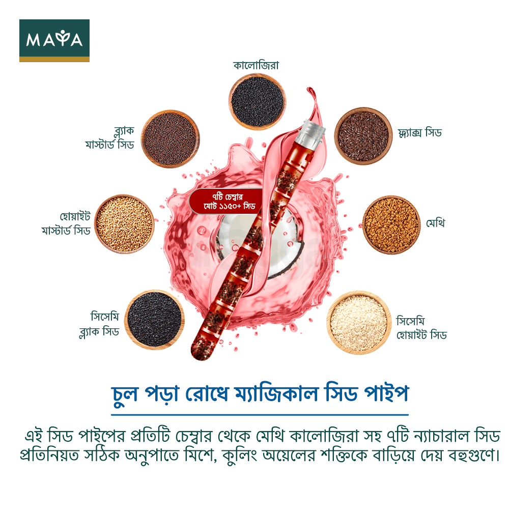 MAYA True Herbs Cooling Coconut Hair Oil 200ml  