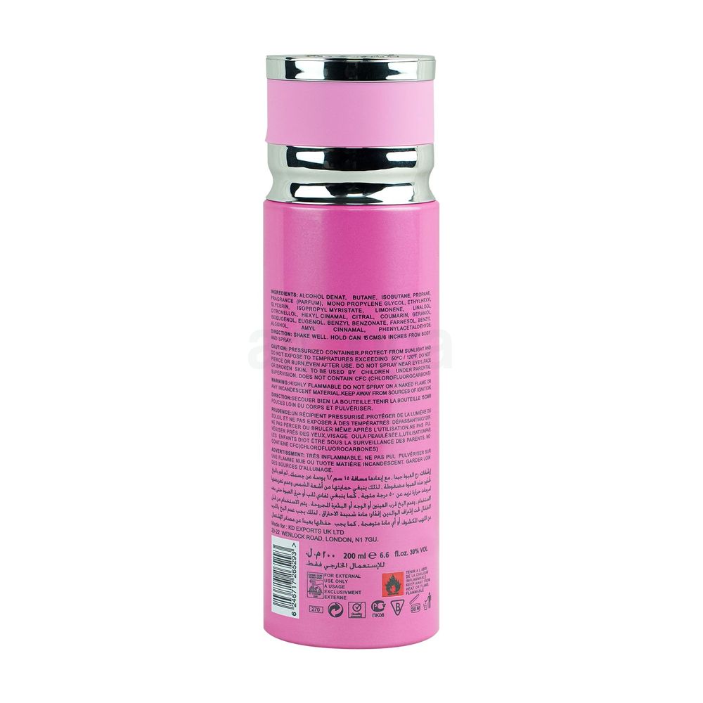 Hiba's Collection Change De Paris Deodorant Body Spray for Women  
