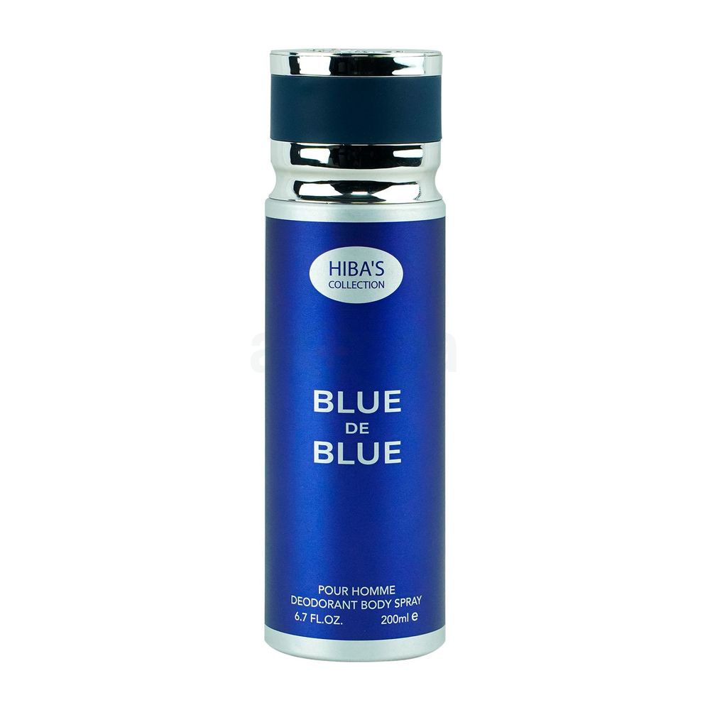 Hiba's Collection Blue De Blue Deodorant Body Spray for Men  
