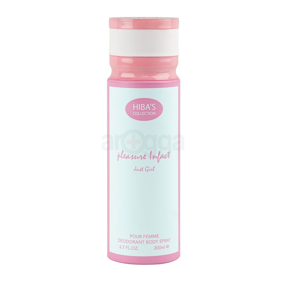 Hiba's Collection Pleasure Infact Just Girl Deodorant Body Spray for Women  