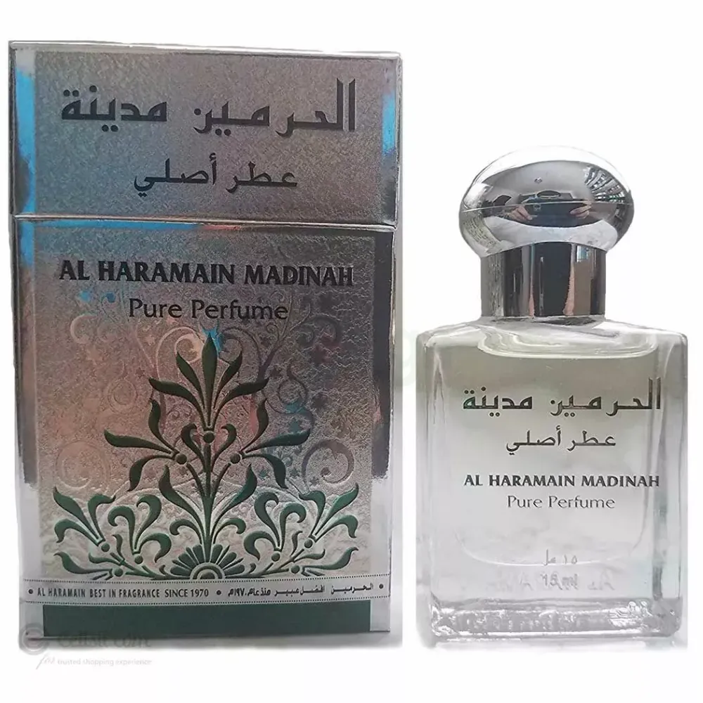 Al Haramain Madinah Pure Perfume Oil For Men & Women  