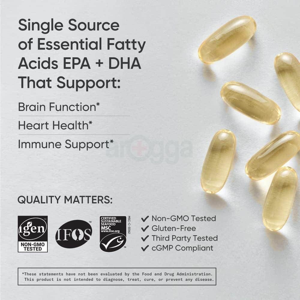 Sports Research Triple Strength Omega 3 Fish Oil 150 softgels  