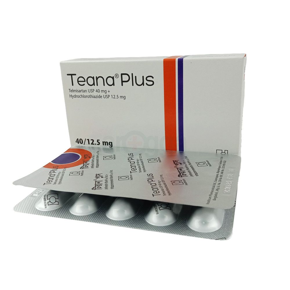 Teana Plus 40mg+12.5mg tablet