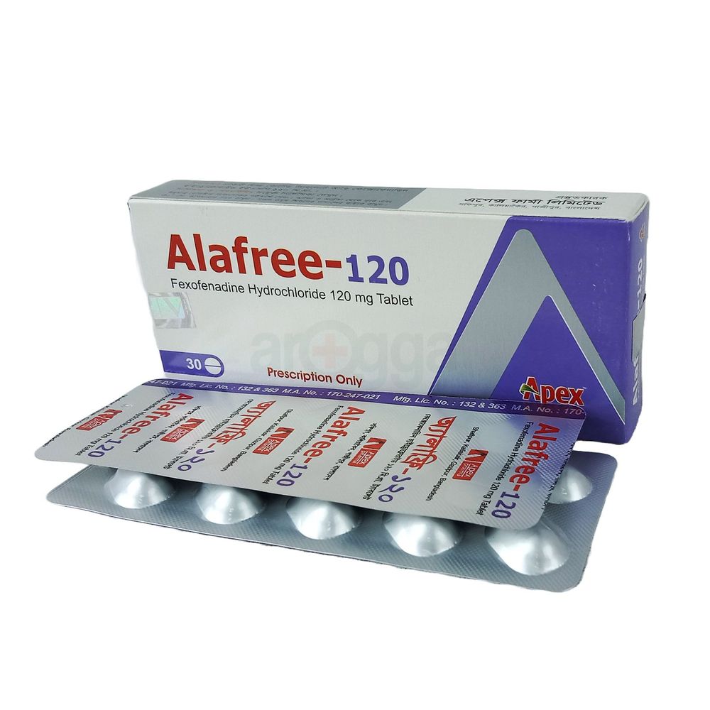 Alafree 120mg tablet