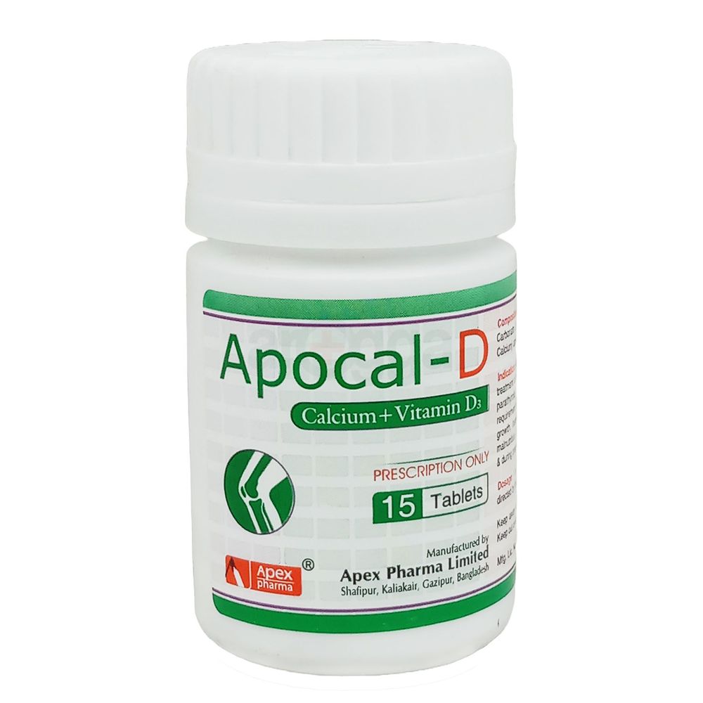 Apocal-D 15's  tablet