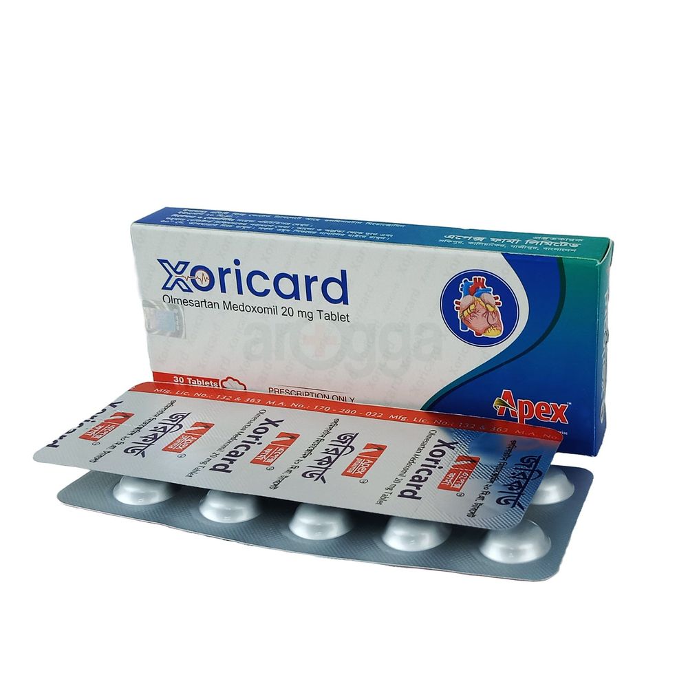 Xoricard 20mg tablet