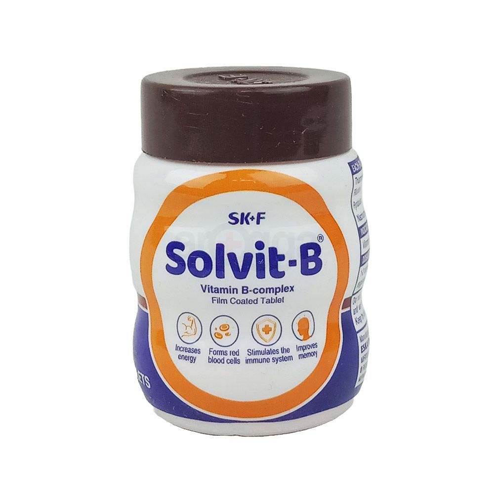 Solvit B (60) Vitamin B complex tablet
