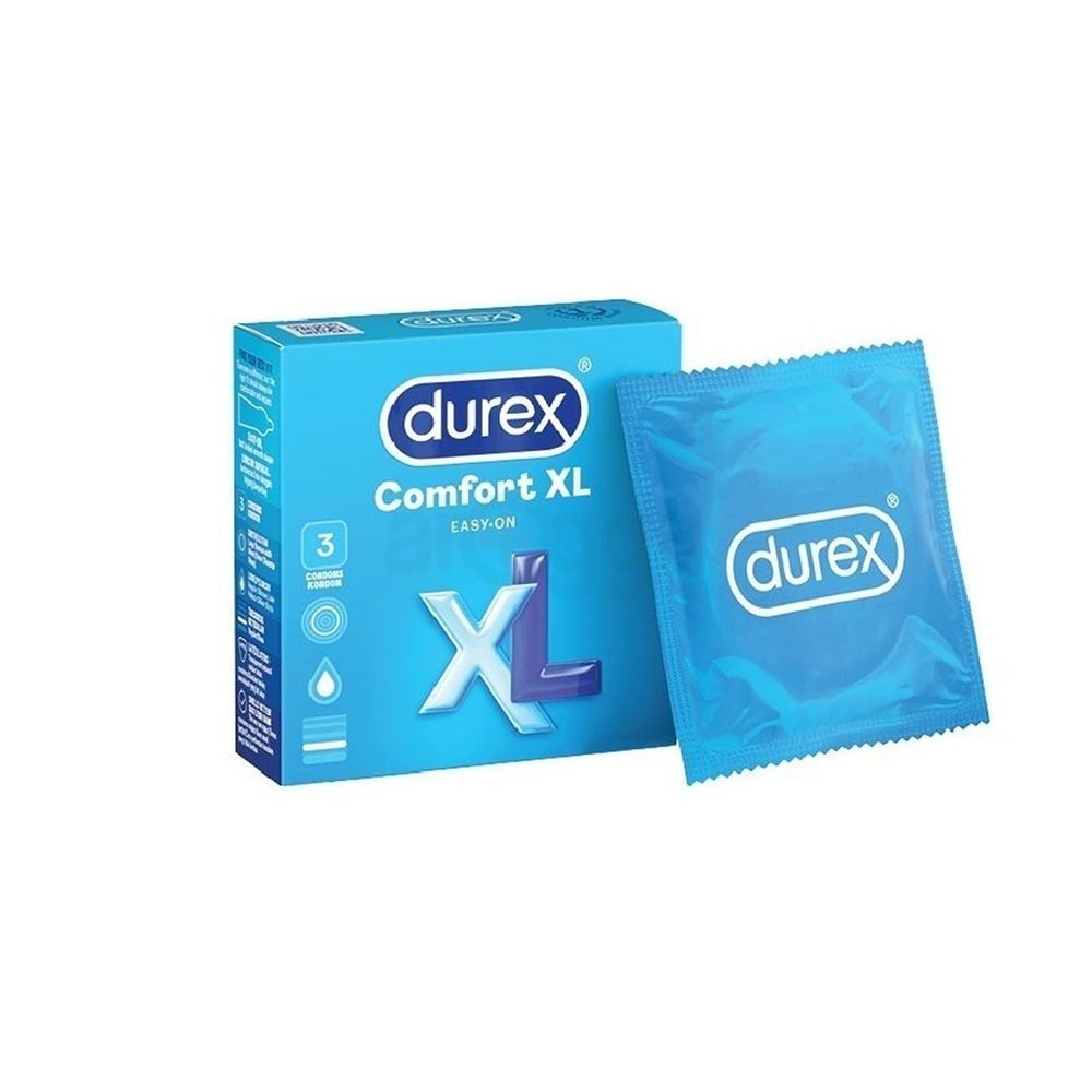 Durex Comfort XL 56mm Easy On Condom - 3Pcs Pack(UK)  