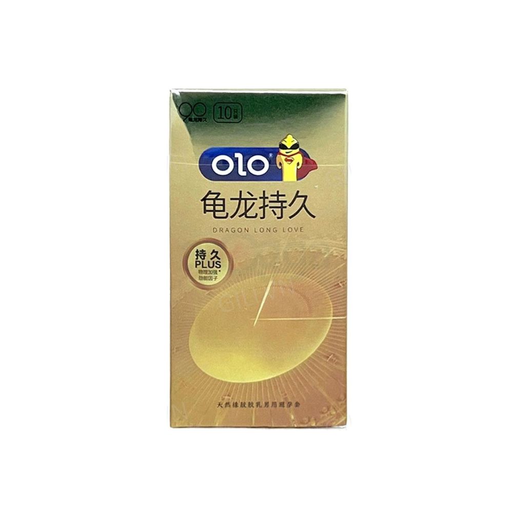 OLO Dragon Long Love Plus Condom - 10Pcs Pack  