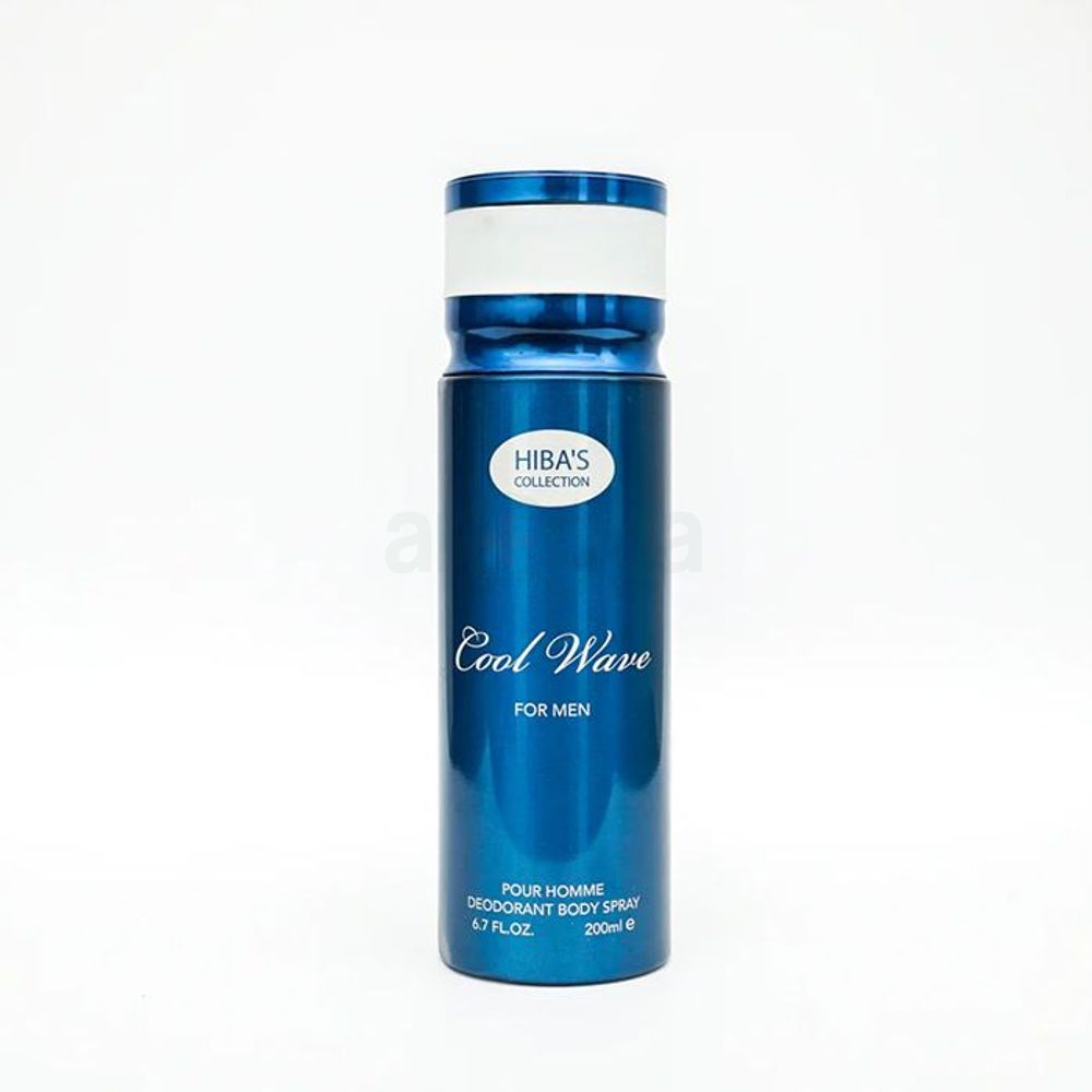 Hiba's Collection Cool Wave Deodorant Body Spray for Men  