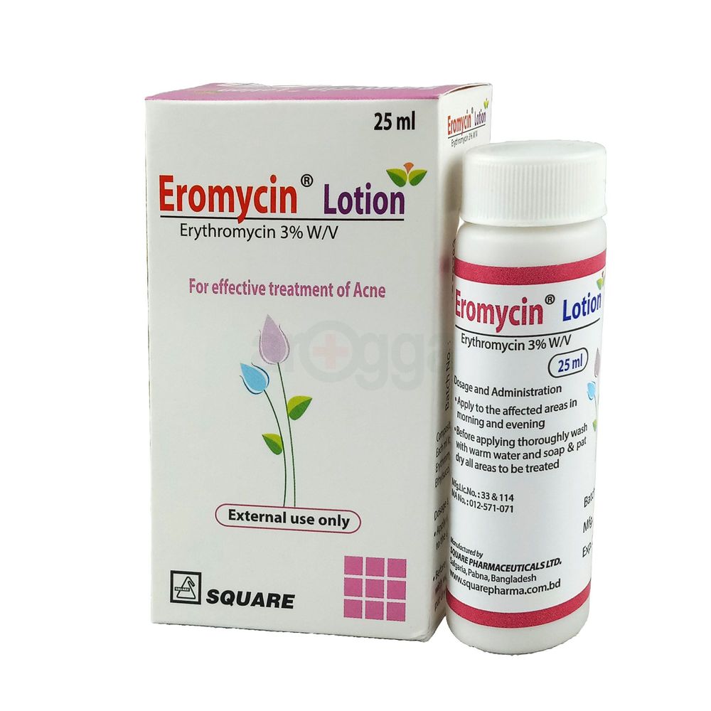 Eromycin 3% Lotion