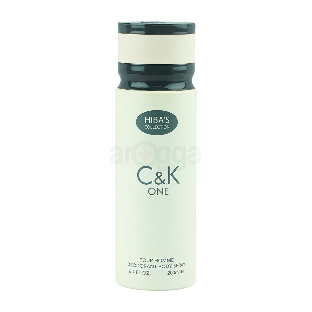 Hiba's Collection C & K One Deodorant Body Spray for Men  