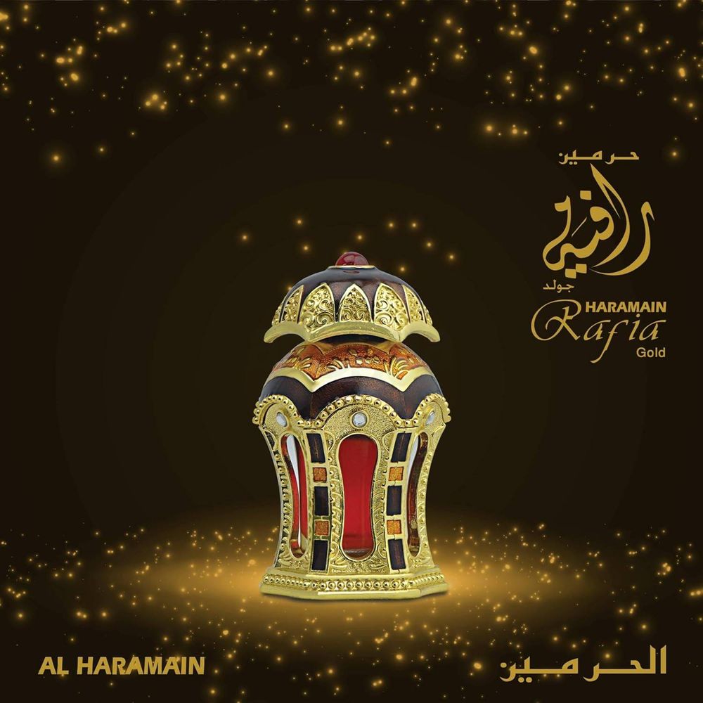 Al Haramain Rafia Gold Concentrated Perfume Oil for Men & Women  