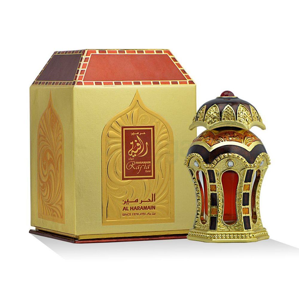 Al Haramain Rafia Gold Concentrated Perfume Oil for Men & Women  