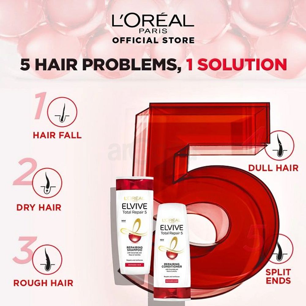 Loreal Paris Elvive Total Repair 5 Conditioner For Damaged Hair  