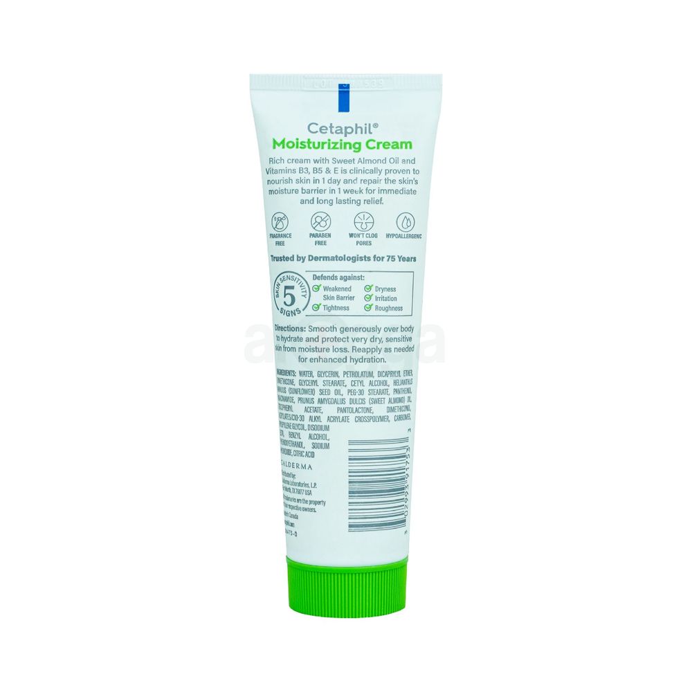 Cetaphil Moisturizing Cream for Very Dry to Dry, Sensitive Skin  