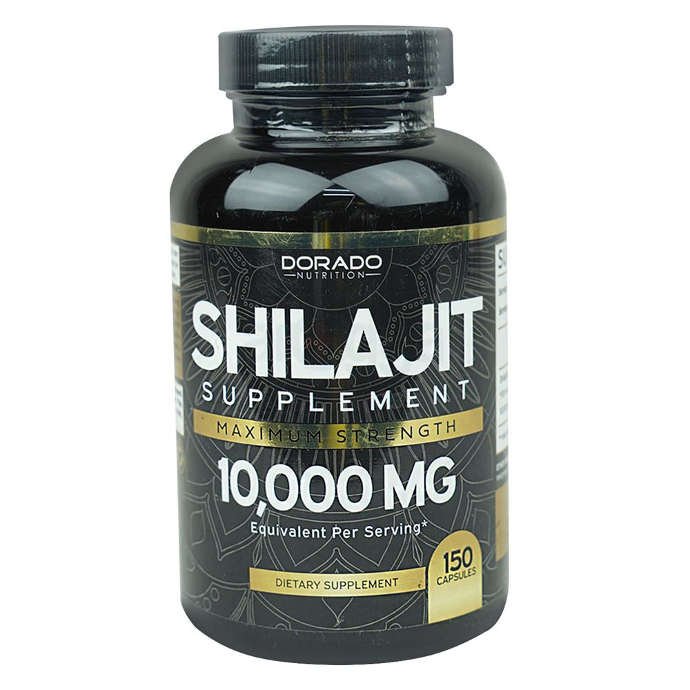 Dorado Shilajit Pure Himalayan Capsules 10000mg, 150 Capsules  