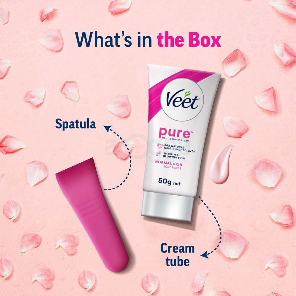 Veet Pure Hair Removal Cream for Normal Skin 50g  