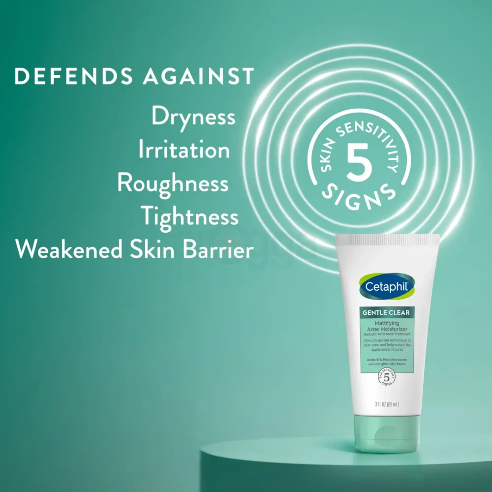 Cetaphil Gentle Clear Mattifying Acne Moisturizer  