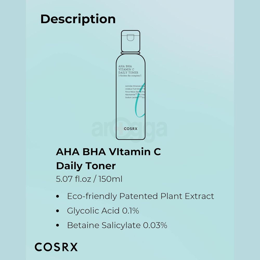 COSRX AHA BHA Vitamin C Daily Toner 150ml  