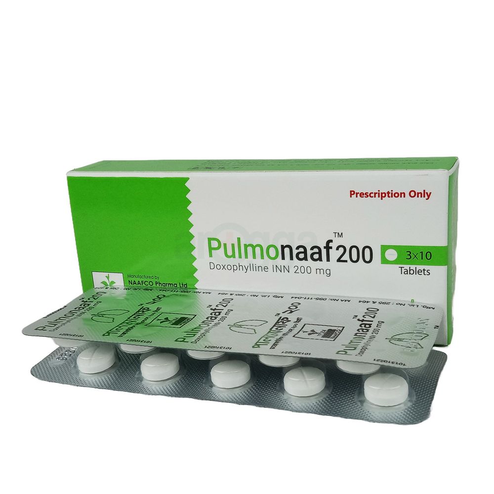 Pulmonaaf 200mg tablet