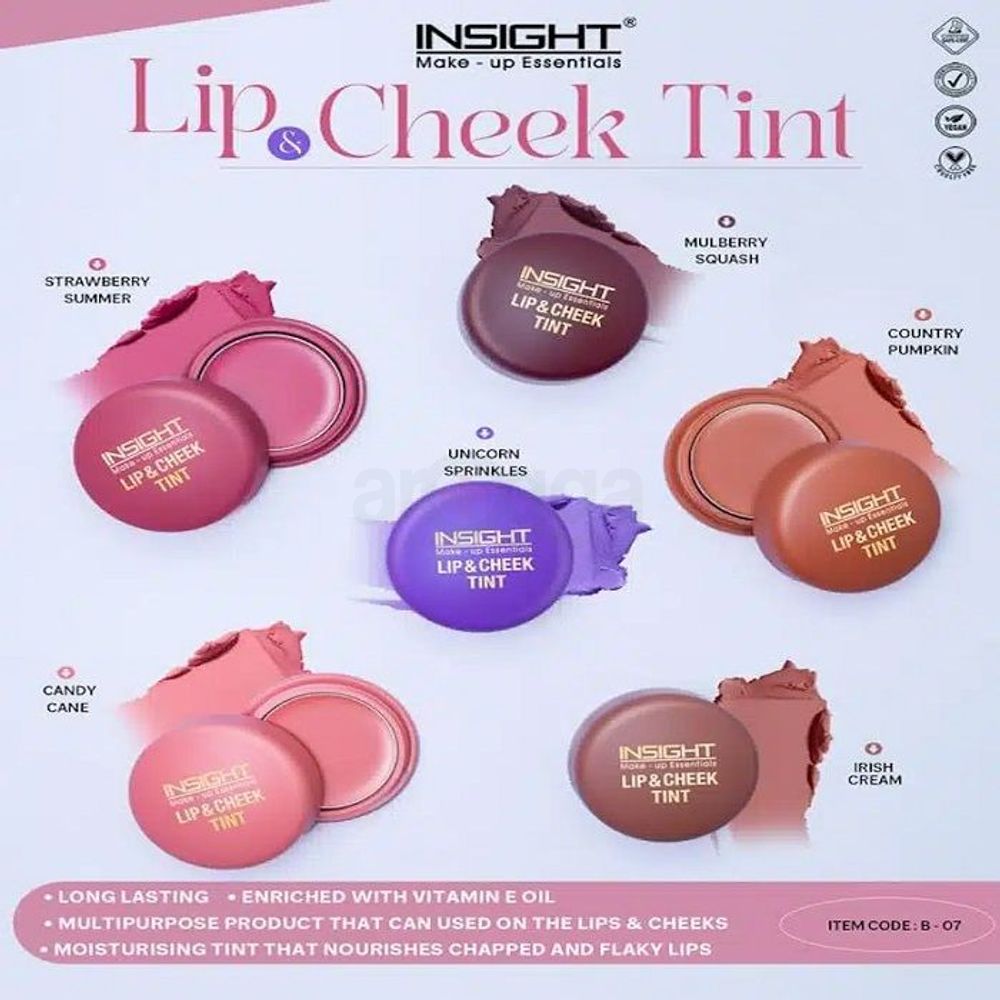 Insight Makeup Essentials Lip & Cheek Tint (Country Pumpkin)  