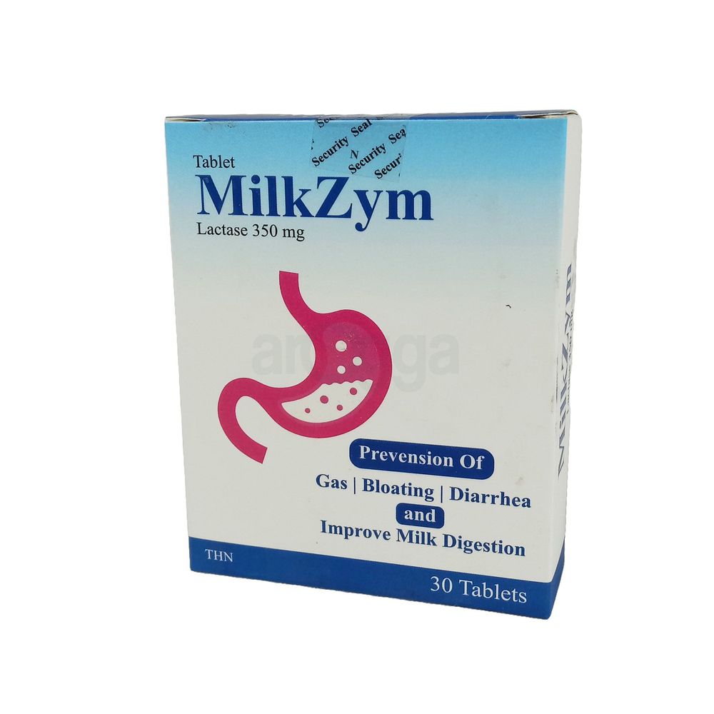 Milkzym 350mg tablet