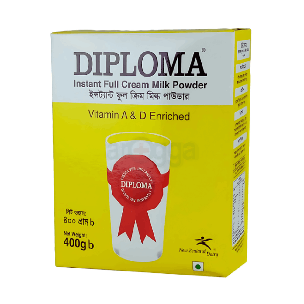 Diploma Instant Full Cream Milk Powder 400gm  