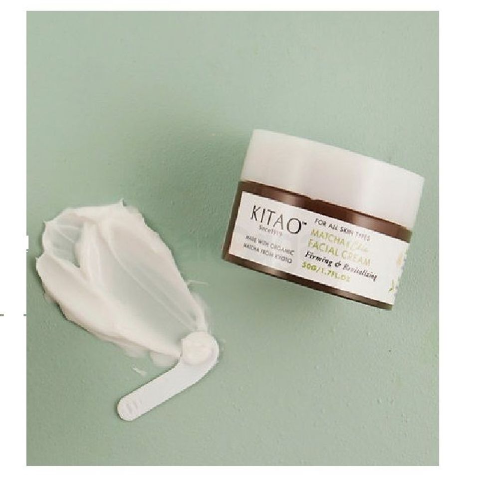 Kitao Organic Matcha & Chia Facial Cream  