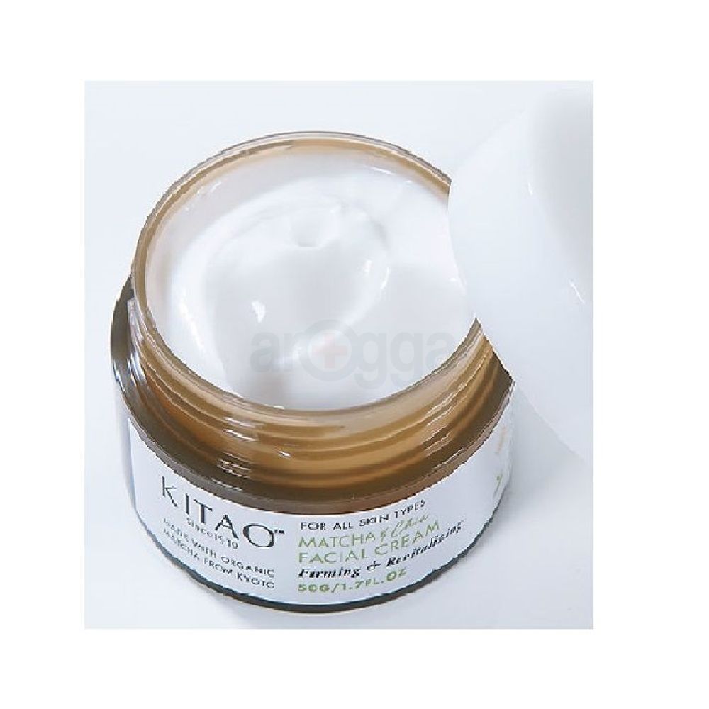 Kitao Organic Matcha & Chia Facial Cream  