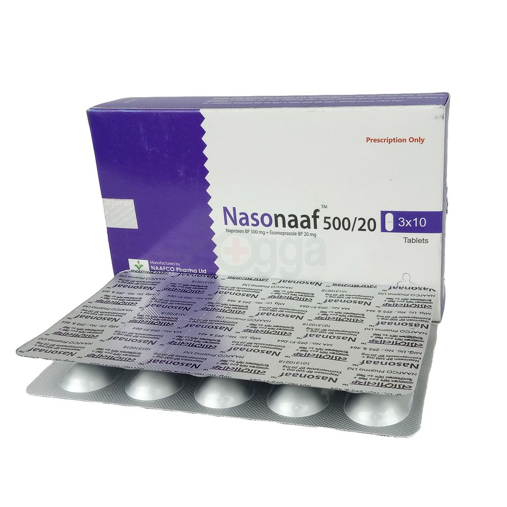 Nasonaaf 500/20mg+500mg tablet