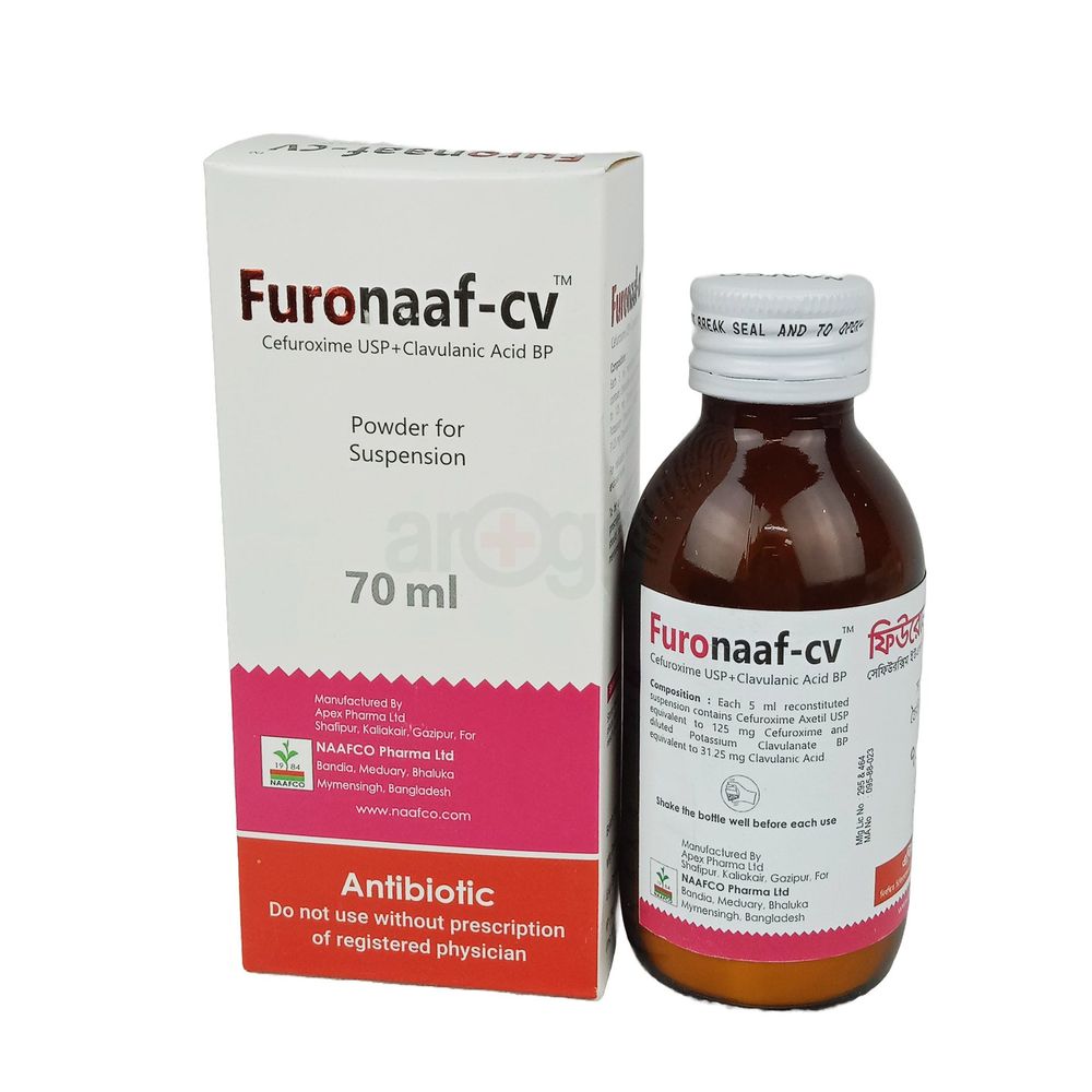 Furonaaf-CV 70ml 125mg+31.25mg/5ml powder_for_suspension